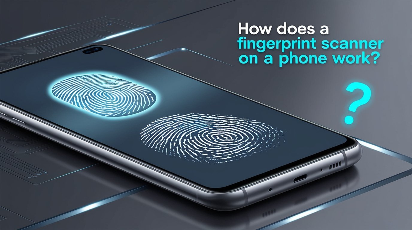 how does a fingerprint scanner work on a phone